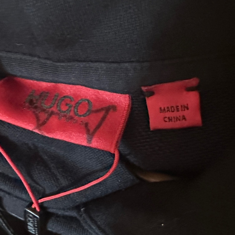 Hugo Boss “DENDIGO” Black Graphic Hoodie - Picture 6 of 9